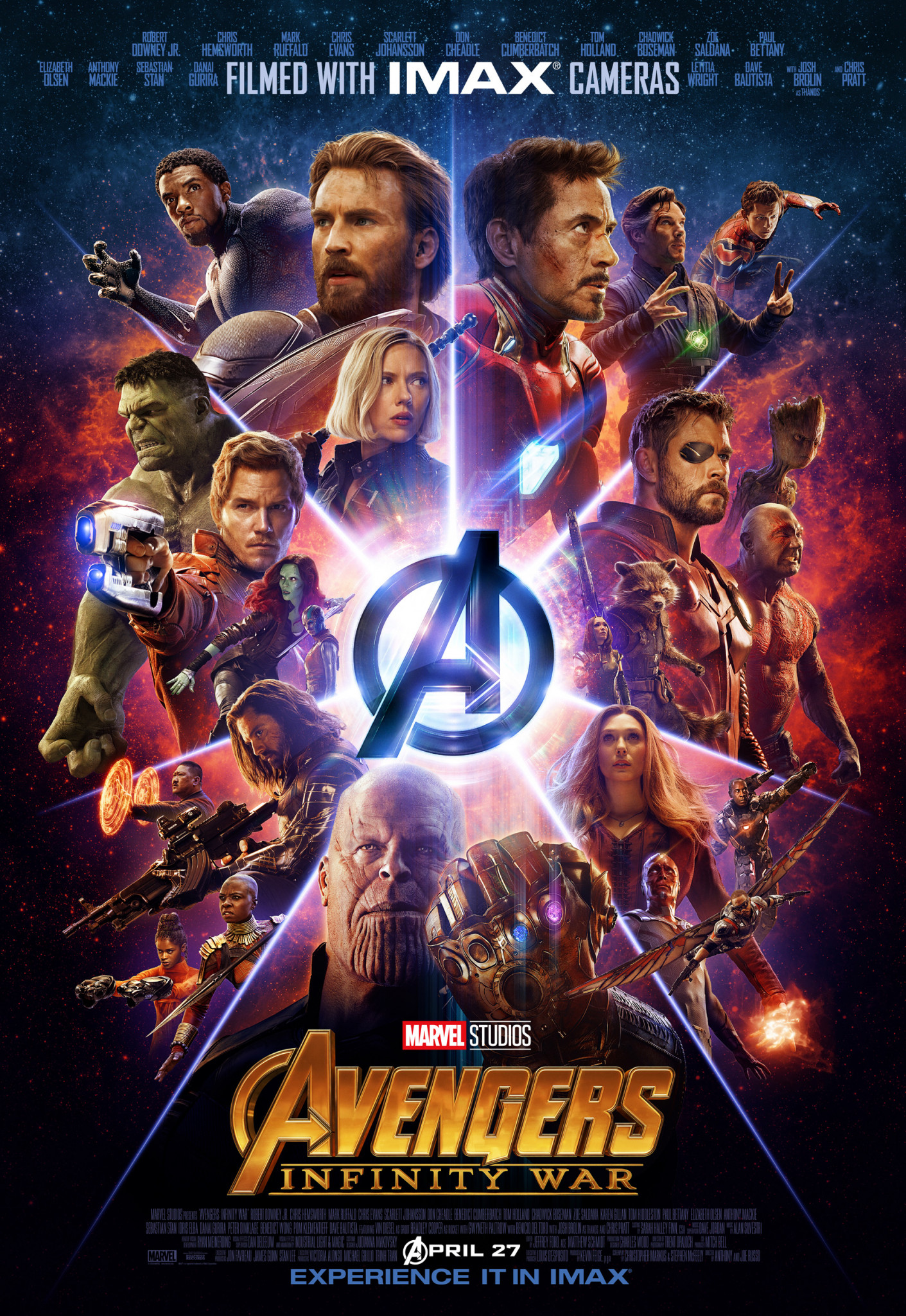 Avengers: Infinity War / Отмъстителите: Война без край (2018)